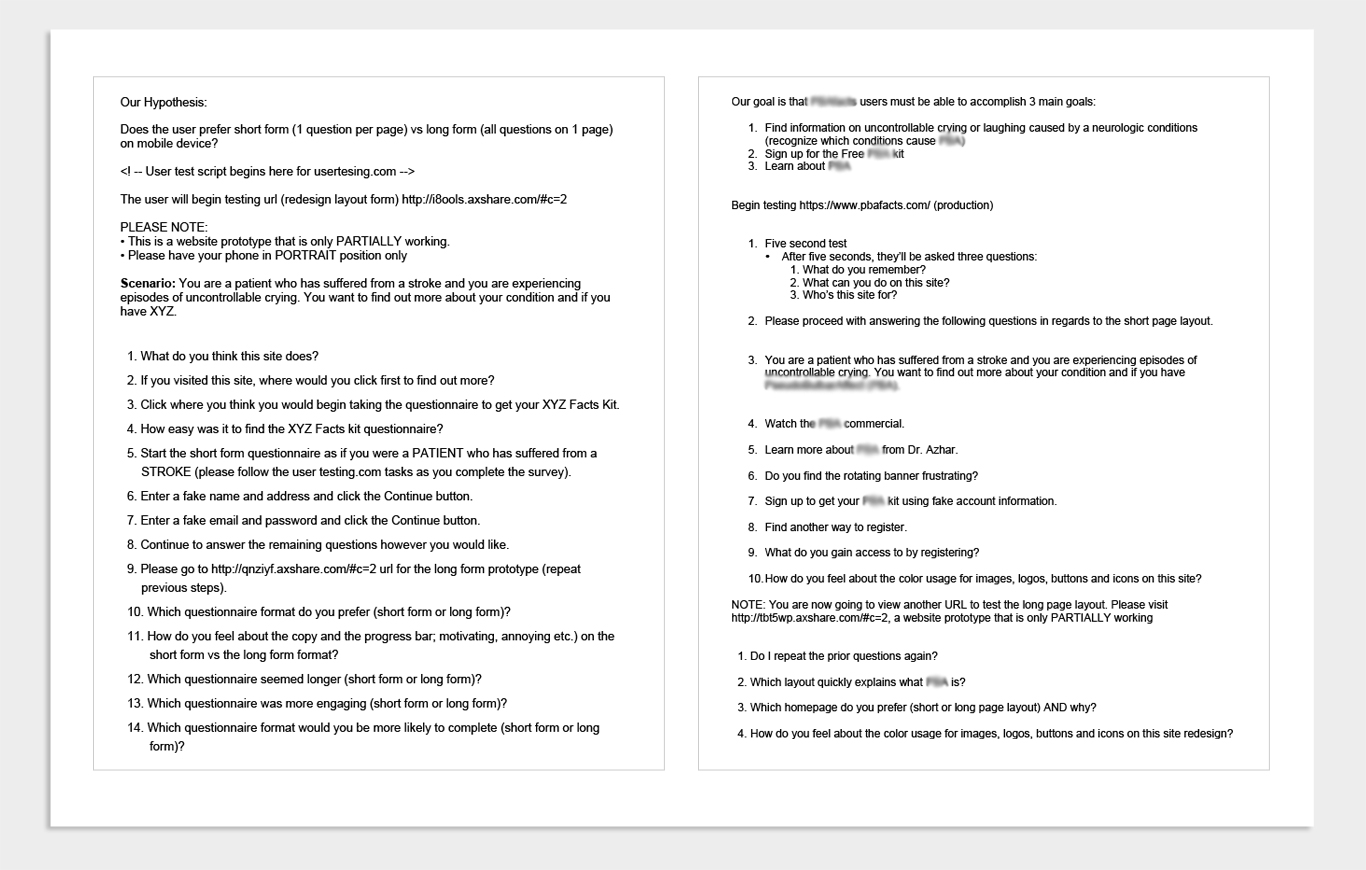 Test Script writing Samples